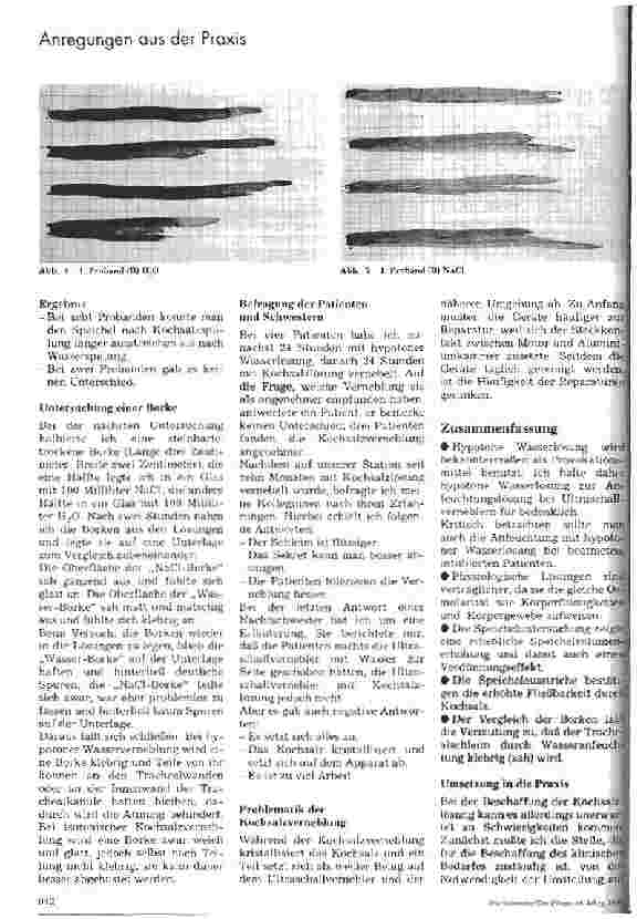 Vorschauseite 5: Verneblung von isotonischer Kochsalzlösung mittels Ultraschallvernebler