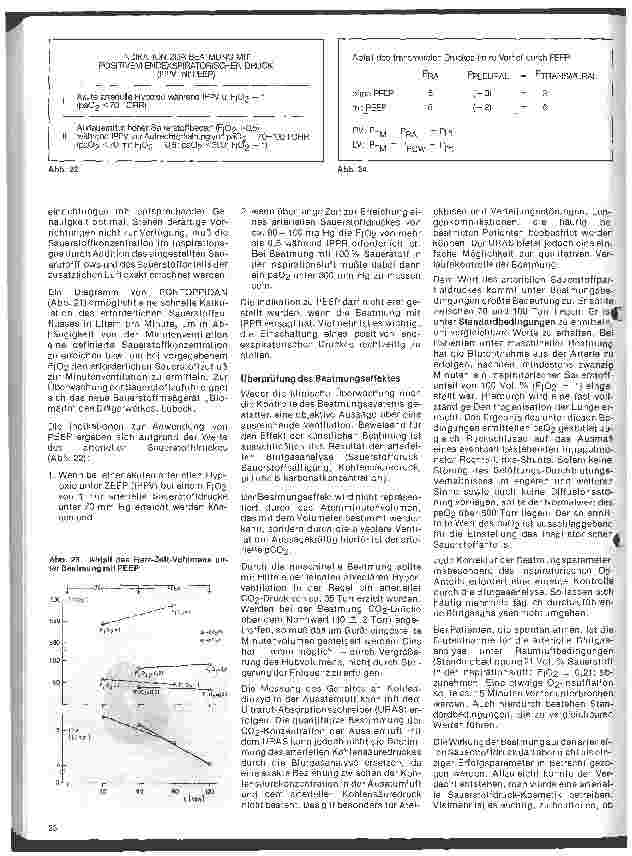 Vorschauseite 3: Aktuelle Themen aus Intensivmedizin und Anästhesiologie Die künstliche Beatmung (Fortsetzung)