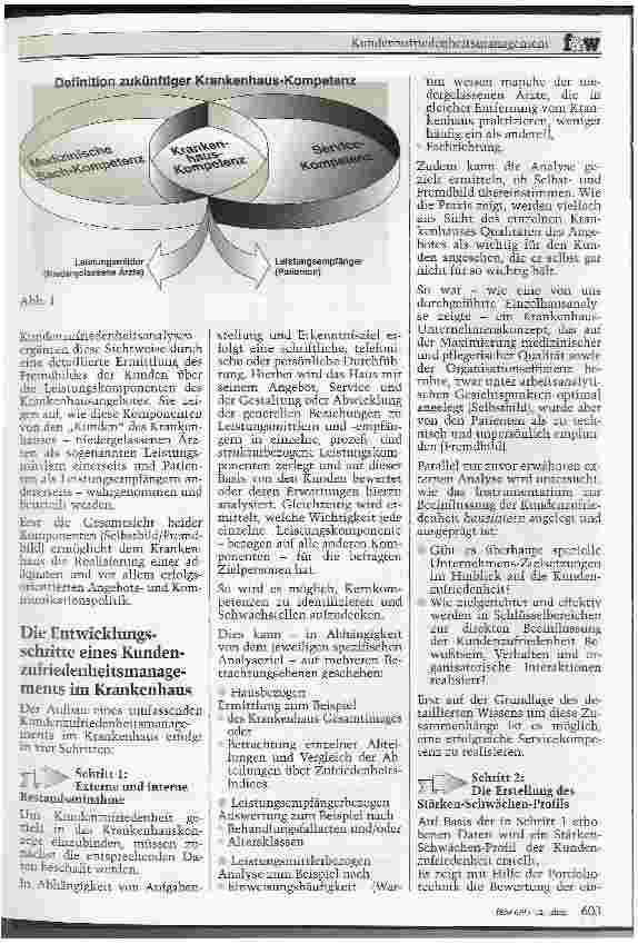 Vorschauseite 2: Kundenzufriedenheitsmanagement als strategisches Entwicklungsinstrument für Krankenhäuser