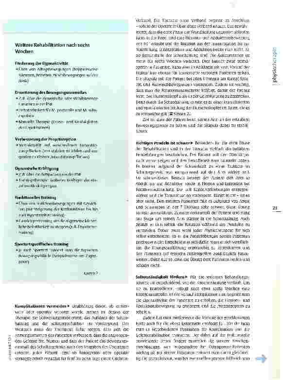 Vorschauseite 4: Die proximale Humerusfraktur Den Kopf zurechtrücken