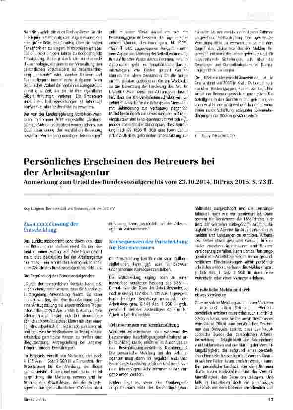 Vorschauseite 3: Art. 12 UN-BRK und die Selbstbestimmung betreuter Menschen Was muss sich bei den Betreuungsgerichten nach erfolgter Betreuerbestellung ändern?