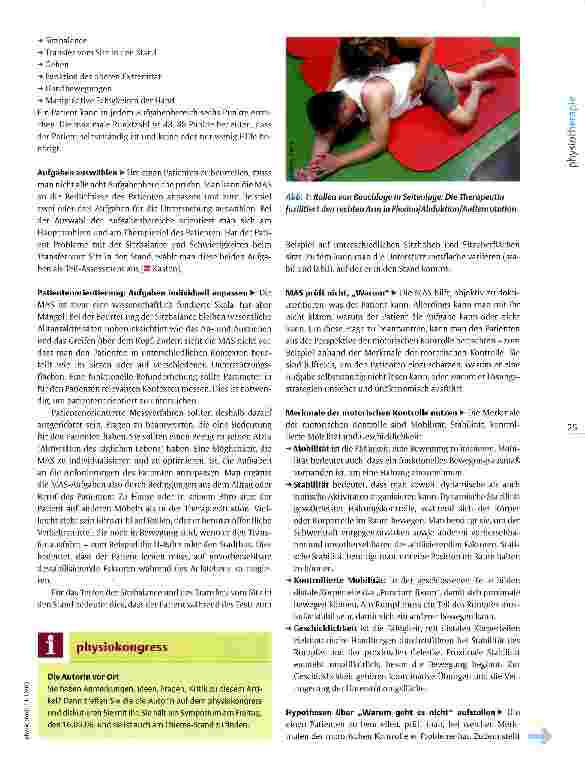 Vorschauseite 2: IMeuro-Reha: aufgabenorientierte Physiotherapie Bedeutsames im Blick