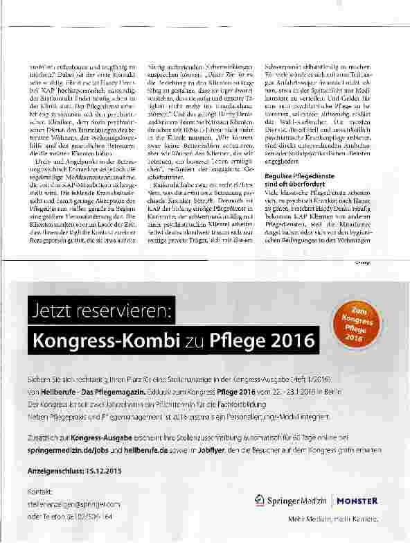 Vorschauseite 2: KAP betreut Menschen im Ausnahmezustand