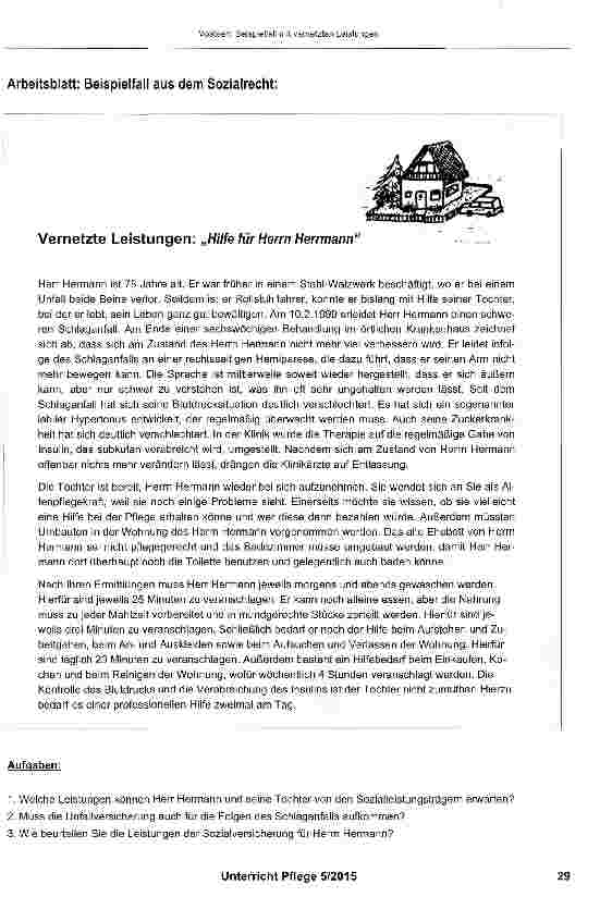 Vorschauseite 1: Vernetzte Leistungen: „Hilfe für Herrn Herrmann