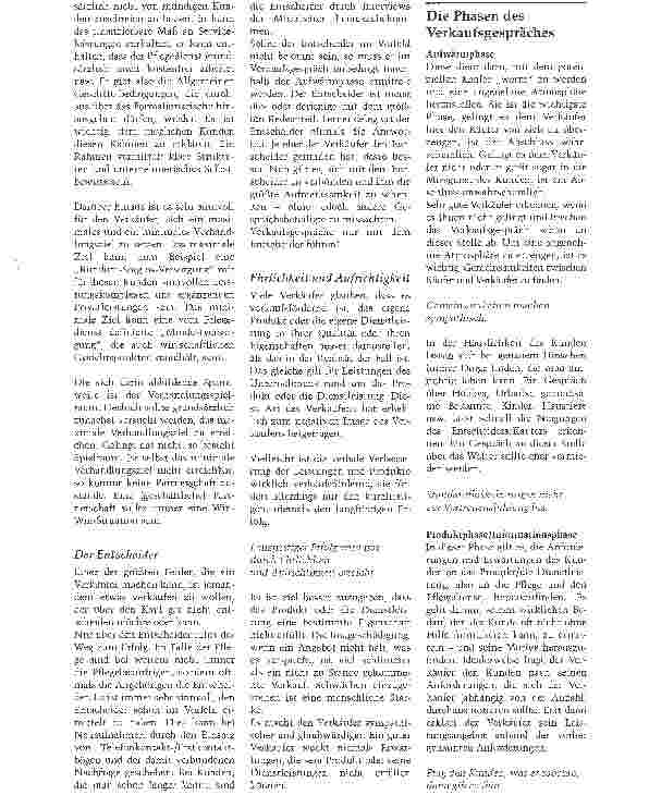 Vorschauseite 3: Professionelles Verkaufen von Pflegeleistungen