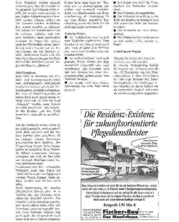 Vorschauseite 4: Professionelles Verkaufen von Pflegeleistungen