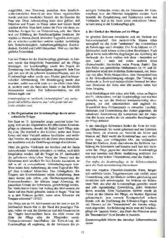Vorschauseite 2: Das Denkbare denken - Der schwierige Weg zur Eigenständigkeit in der Pflege