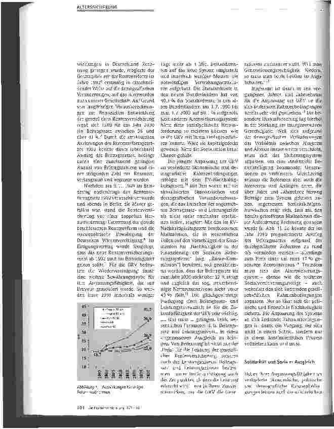 Vorschauseite 2: Anforderungen an die Zukunft der gesetzlichen Rentenversicherung