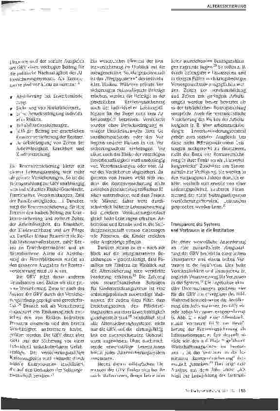 Vorschauseite 3: Anforderungen an die Zukunft der gesetzlichen Rentenversicherung