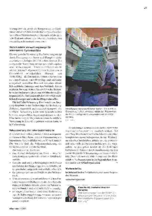 Vorschauseite 2: AbfallentsorgungSo sparen Heime bei den Entsorgungskosten
