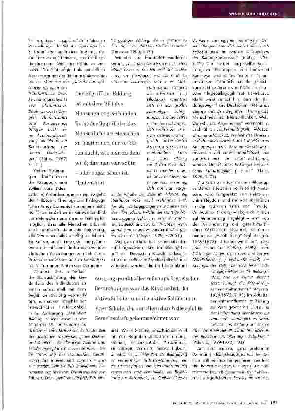 Vorschauseite 3: Der Versuch ist der wahre Idealismus Über Sinn und Zweck des Idealismus in der Pfiegepädagogik