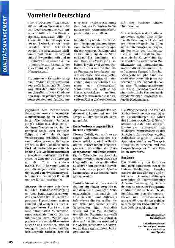 Vorschauseite 3: Fehlerquellen minimieren -Sicherheit erhöhen