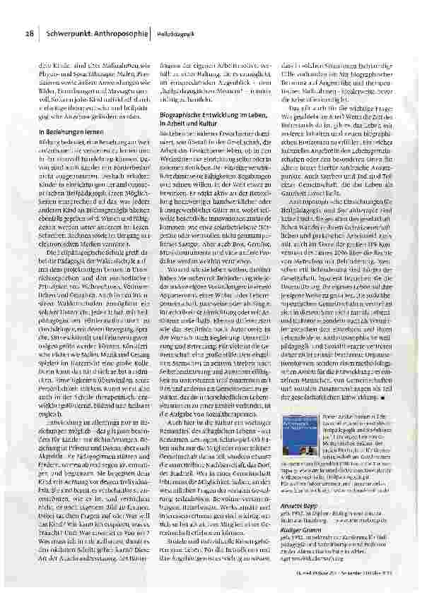 Vorschauseite 3: Individuelle Entwicklung in sozialen Prozessen