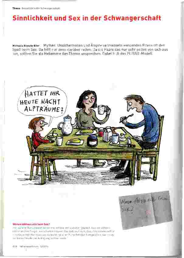 Vorschauseite 1: Sinnlichkeit und Sex in der Schwangerschaft