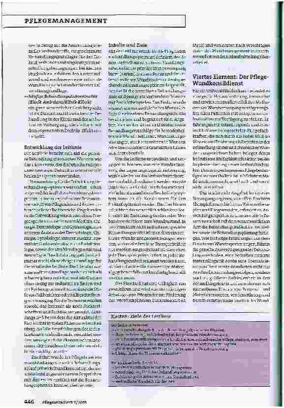 Vorschauseite 2: Wunden standardisiert und doch individuell behandeln