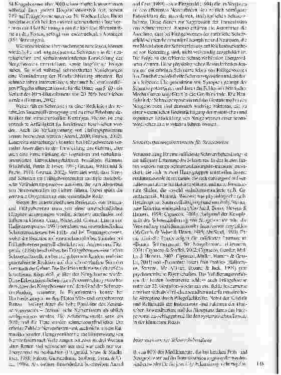 Vorschauseite 2: Die Effektivität nicht-medikamentöser Interventionen in der Schmerzbehandlung von Frühund Termingeborenen