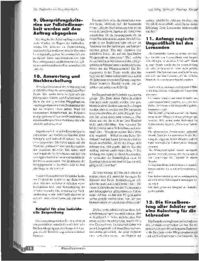 Vorschauseite 4: Die Fallstudie als Projektmethode - ein Instrument in der Ausbildung, das den Lerntransfer fördert