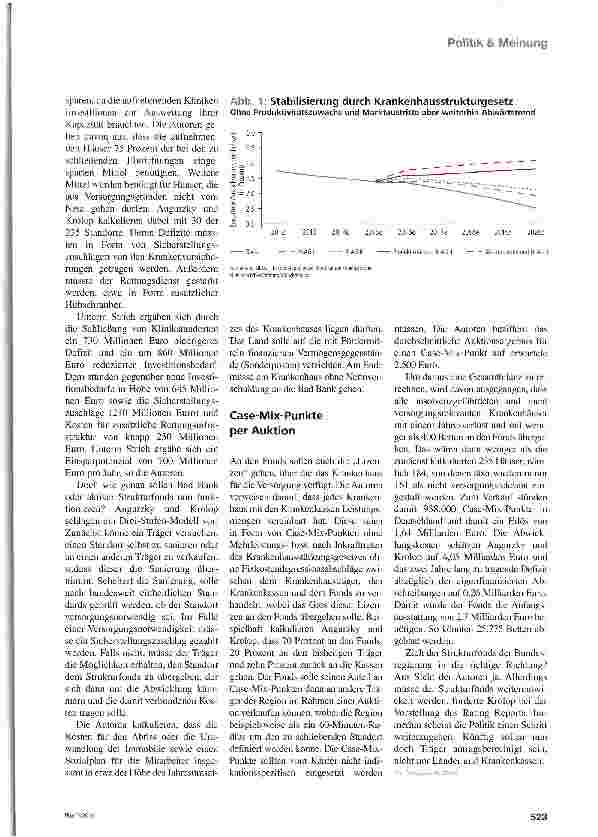 Vorschauseite 2: Bad Bank für 161 Kliniken