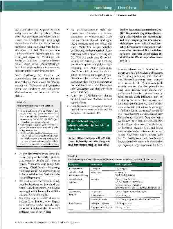 Vorschauseite 6: Behandlungsstrategien in der Palliativmedizin