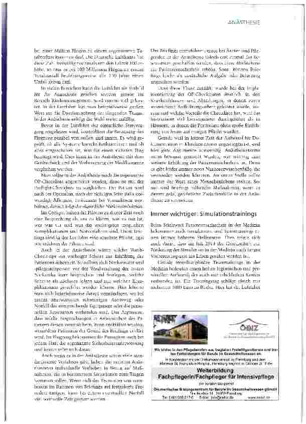 Vorschauseite 2: Mehr Sicherheit wagen!