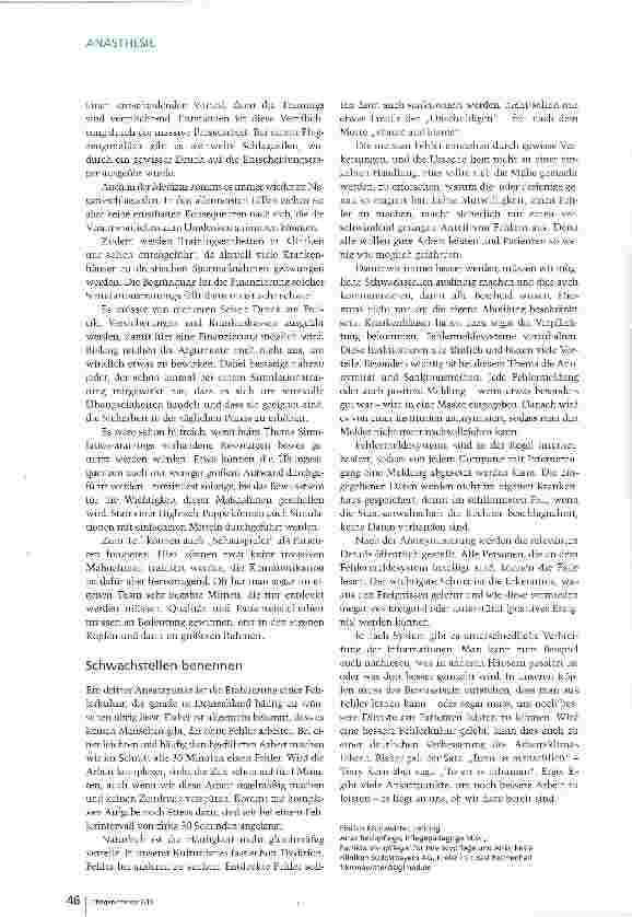 Vorschauseite 3: Mehr Sicherheit wagen!
