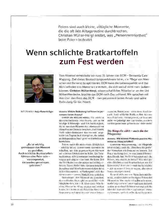 Vorschauseite 1: Wenn schlichte Bratkartoffeln zum Fest werden