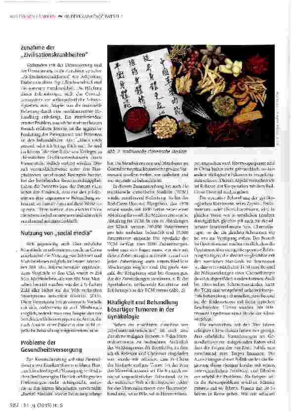 Vorschauseite 3: Gesundheitsprobleme und Probleme im Gesundheitssystem in China: Eindrücke eines Arztes aus sechs China-Reisen