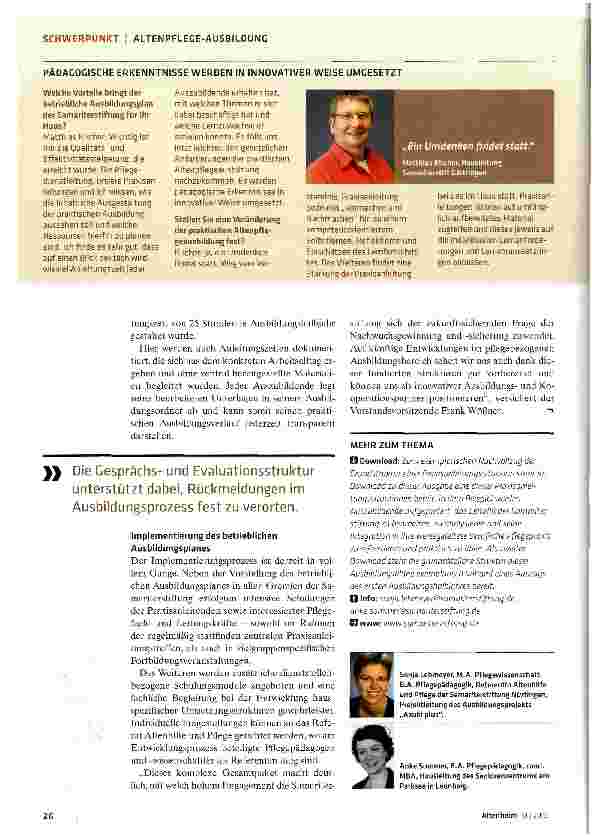 Vorschauseite 5: Transparent und planungssicher