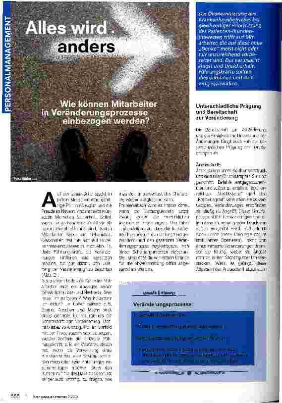 Vorschauseite 1: Alles wird anders