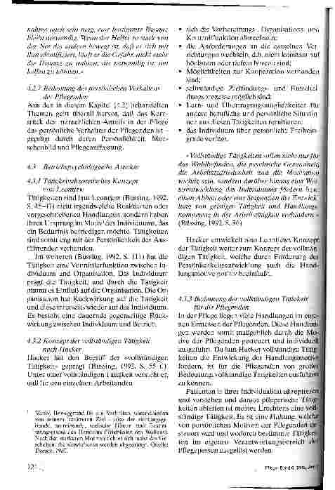Vorschauseite 4: Patienten akzeptieren und verstehen Eine Studie über Erleben und Verhalten von Pflegenden in menschlich anspruchsvollen Plfegesituationen