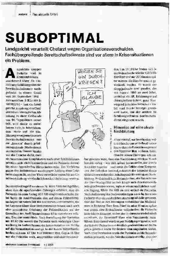 Vorschauseite 1: SUBOPTIMAL