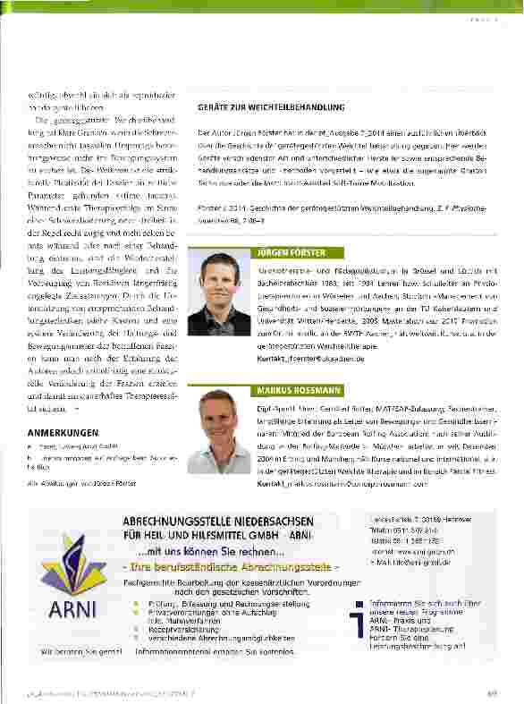 Vorschauseite 6: Gerätegestützte Weichteilbehandlung
