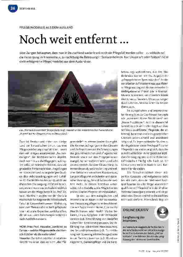 Vorschauseite 1: Noch weit entfernt...