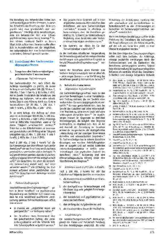 Vorschauseite 3: Zur Einholung eines Sachverständigengutachtens durch das Betreuungsgericht vor der Bestellung eines Betreuers