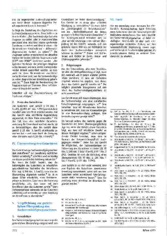 Vorschauseite 4: Zur Einholung eines Sachverständigengutachtens durch das Betreuungsgericht vor der Bestellung eines Betreuers
