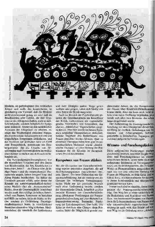 Vorschauseite 2: Aufwind in der Krise Geschichte und Perspektiven der Frauengesundheitsforschung