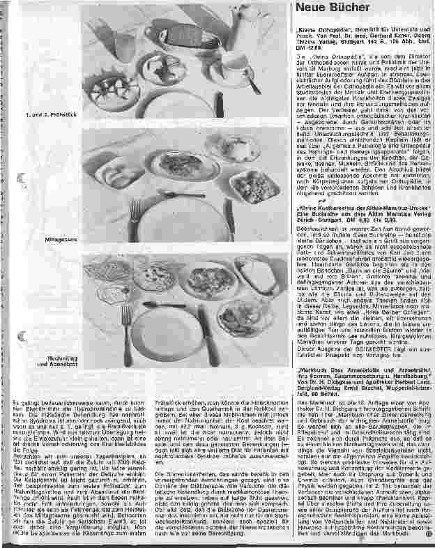 Vorschauseite 2: Die diätetische Behandlung des nephrotischen Syndroms 11. Folge: