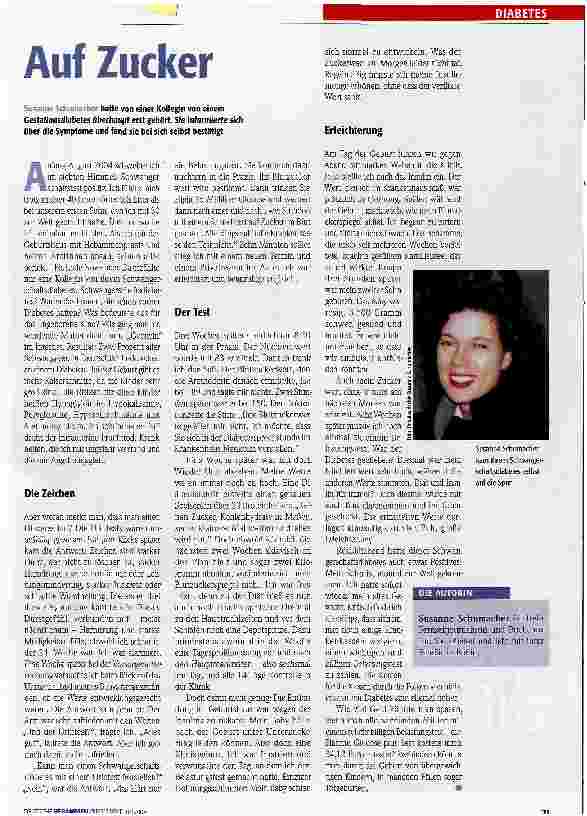 Vorschauseite 1: Auf Zucker