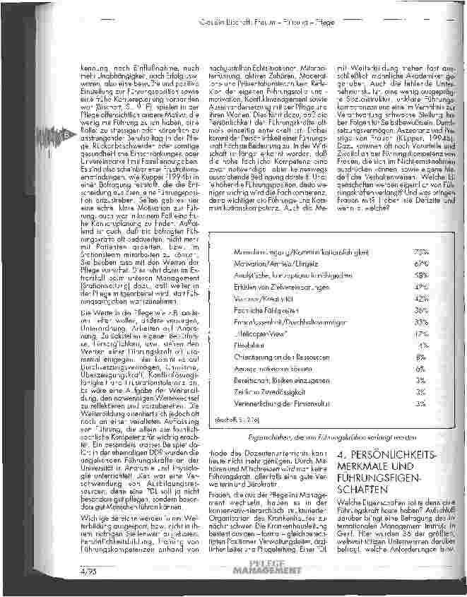 Vorschauseite 3: Frauen - Führung - Pflege