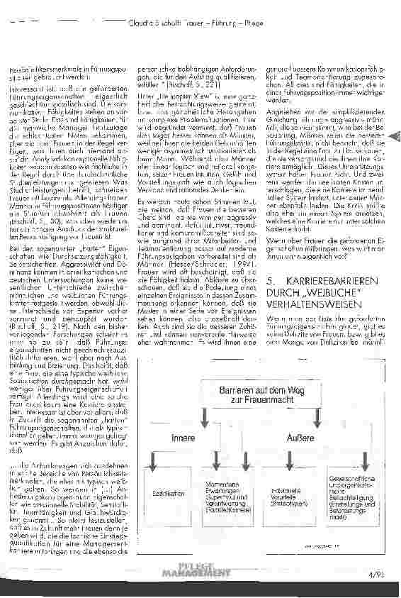 Vorschauseite 4: Frauen - Führung - Pflege