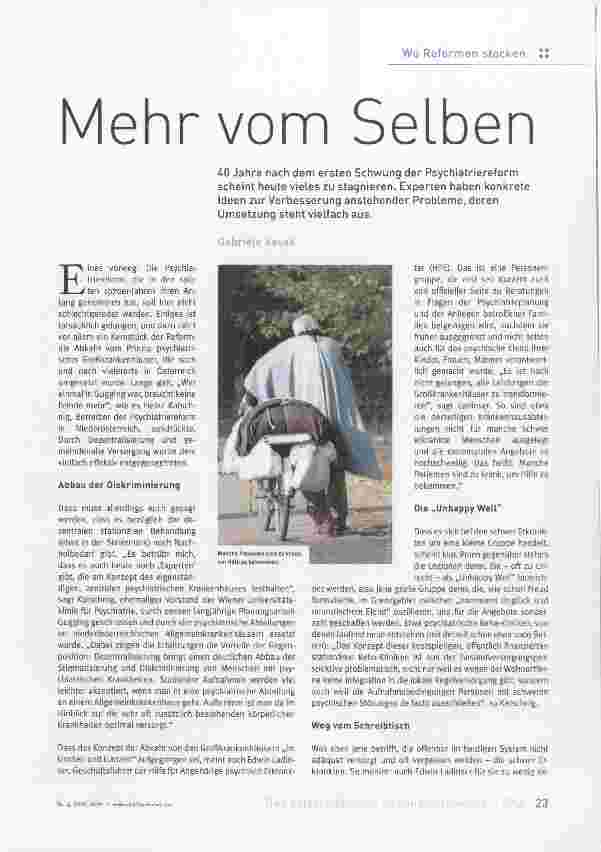 Vorschauseite 1: Mehr vom Selben