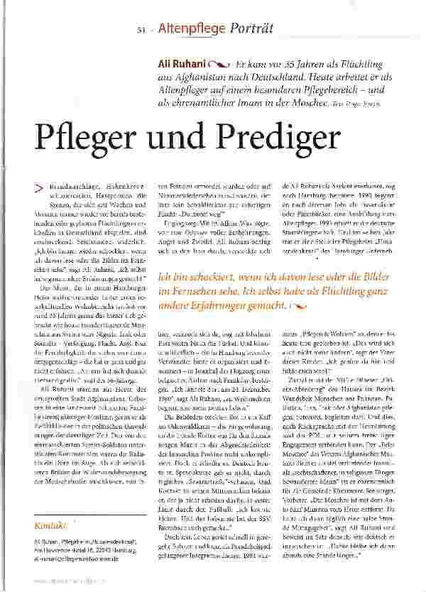 Vorschauseite 2: Pfleger und Prediger