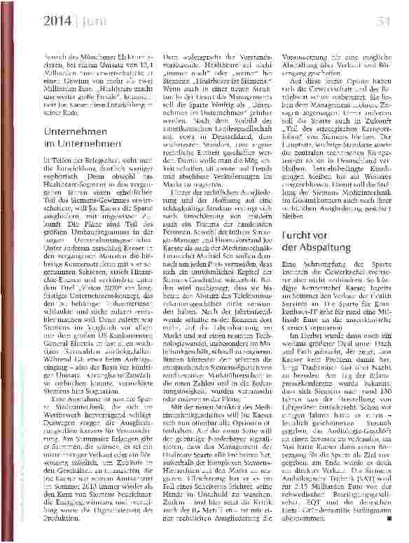 Vorschauseite 2: Kaesers Schachzug