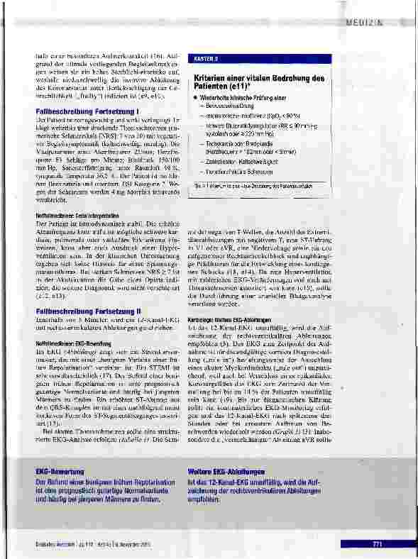 Vorschauseite 4: Interdisziplinäre Versorgung akuter Thoraxschmerzen