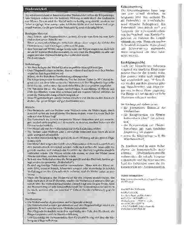 Vorschauseite 3: Richtig pflegen bei Fieber