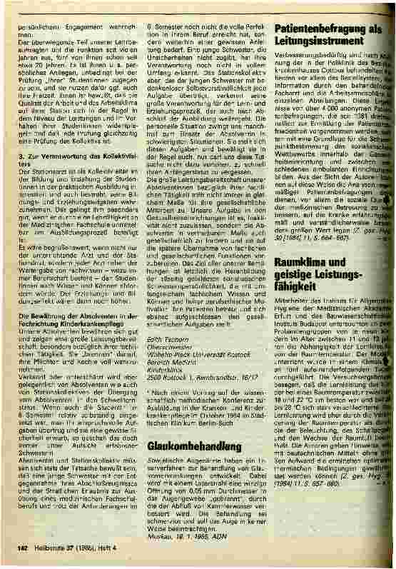 Vorschauseite 2: Die Erziehung in der praktischen Ausbildung