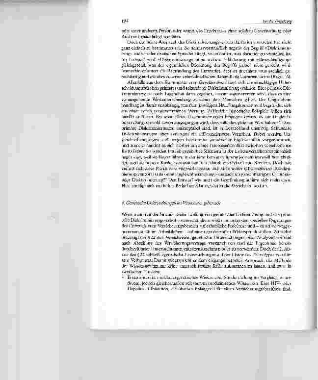 Vorschauseite 3: Methode oder Prognose?Zum Diskussionsentwurf des Gendiagnostikgesetzes aus ethischer Perspektive