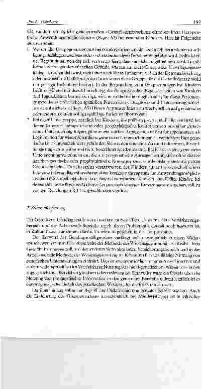 Vorschauseite 6: Methode oder Prognose?Zum Diskussionsentwurf des Gendiagnostikgesetzes aus ethischer Perspektive