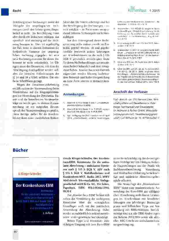 Vorschauseite 3: Umsatzsteuerbefreiung der Lieferung von Zytostatika durch Krankenhausapotheken
