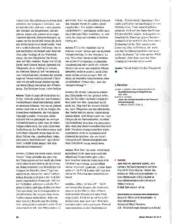 Vorschauseite 3: Ethik ist immer!